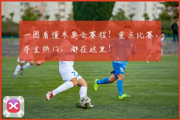 一图看懂冬奥会赛程！重点比赛、夺金热门，都在这里！